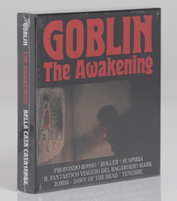 GOBLIN - The Awakening 6CD Boxset - Rosso Aka Deep Red (1975), Roller (1976), Suspiria (1977), Il Fantastico Viaggio Del Bargarozzo Mark (1978), Zombi Aka Dawn Of The Dead (1978), Tenebre (1982)