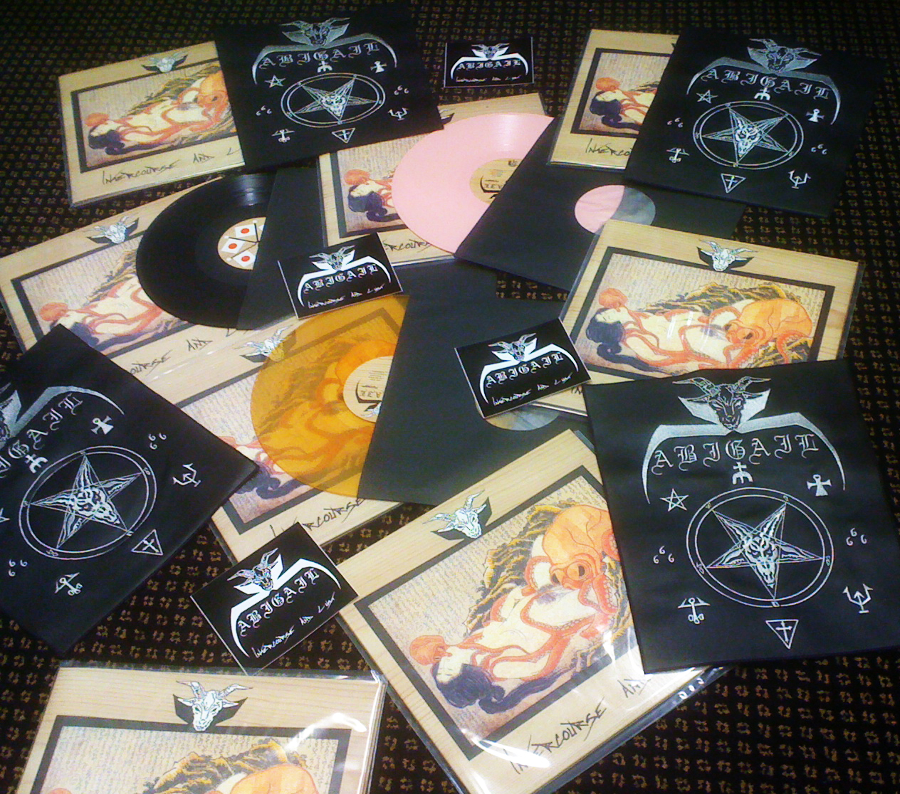 ABIGAIL - Intercourse And Lust VINYL's